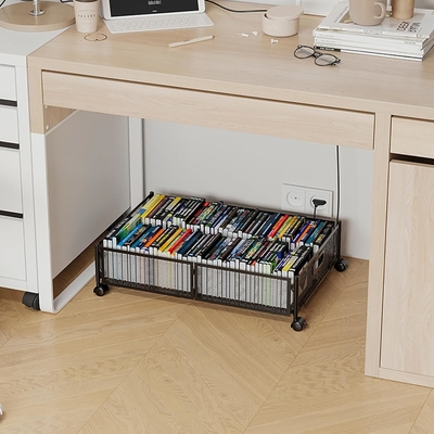 Dispositivi sotto il letto con ruote contenitori di deposito sotto il letto grande metallo pieghevole risparmio di spazio sotto il letto cassetto scarpa