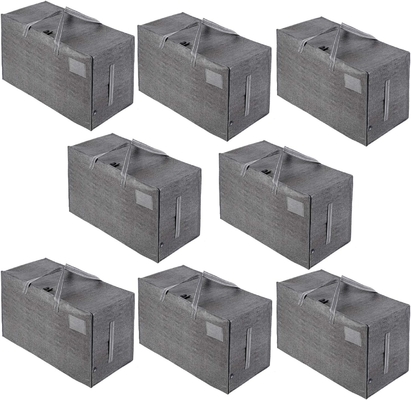 VENO 8 Pacco sacchetti da trasloco, forniture da trasloco, scatole da trasloco, scatole di stoccaggio per imballaggio universitario con coperchi alternativi, pesanti