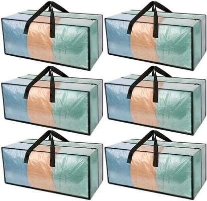 Sacchetti da trasloco, sacchetti da deposito, sacchetti di stoccaggio extra grandi per le scorte da trasloco, beni essenziali per il dormitorio universitario, armadio della camera da letto,