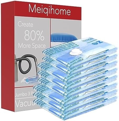 8 PAKETTI VACUUM SACCHI CON PUMPA D'AIR ELETTRICA, 2 JUMBO, 2 GRANDI, 2 MEDI, 2 piccole borse
