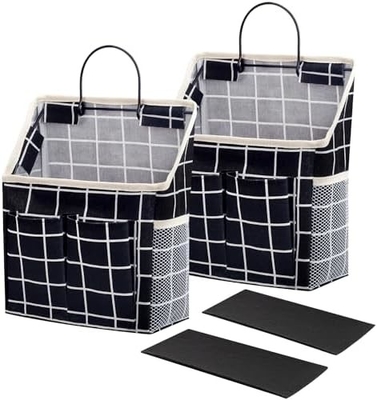 2 PACK BORSA A MURO ORGANIZZATORE CASTELLO CON TASCE PER BAGNO camera da letto cucina dormitorio essenziali