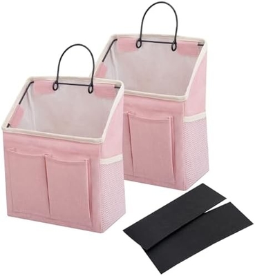 2 PACK BORSA A MURO ORGANIZZATORE CASTELLO CON TASCE PER BAGNO camera da letto cucina dormitorio essenziali
