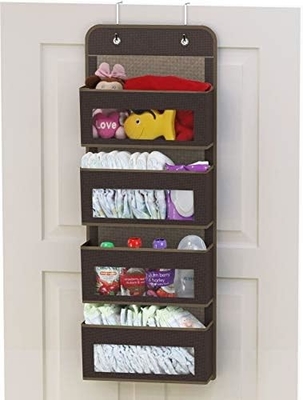 2 pacchetti di sacchetto a parete organizzatore cesto con tasche per bagno camera da letto cucina camera da letto Rv Essentials