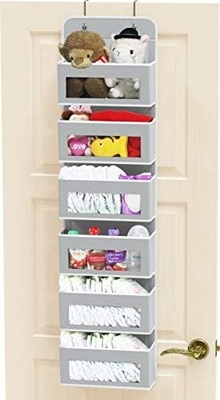 2 pacchetti di sacchetto a parete organizzatore cesto con tasche per bagno camera da letto cucina camera da letto Rv Essentials