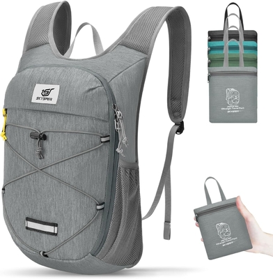 SKYSPER Backpack pieghevole per escursioni - 10L Piccolo Backpack leggero Respirante per uomini Donne
