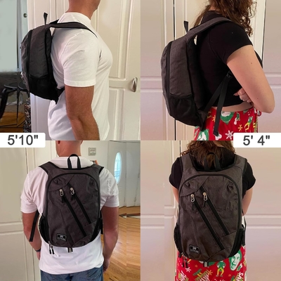 Zaino da giorno piccolo 15L zaino da trekking piccolo zaino pieghevole zaino leggero zaino da viaggio zaino da viaggio per donne uomini, bl