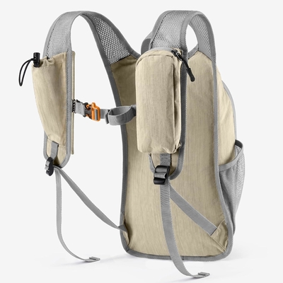 Zaino per escursioni piccolo da 10 litri Zaino da viaggio zaino da giorno Zaino da viaggio leggero da imballaggio per donne Uomini (Beige)