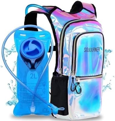 Sojourner Hydration Pack, Hydration Backpack - Water Backpack con 2 litri di vescica idratante, Festival Essential - Rave