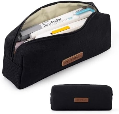 ANGOOBABY Small Pencil Case Student Pencil Bag Coin Bag Cosmetic Bag Office Stationery Organizer Per Scuola Adolescente
