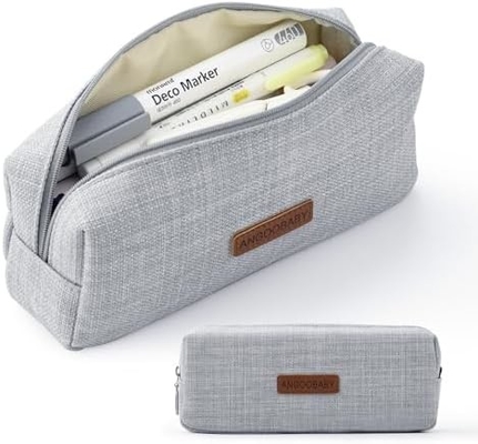 ANGOOBABY Small Pencil Case Student Pencil Bag Coin Bag Cosmetic Bag Office Stationery Organizer Per Scuola Adolescente