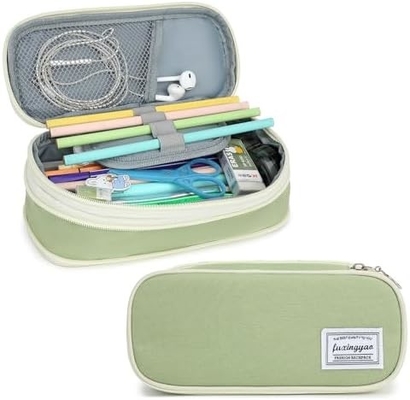 FUXINGYAO TASCHIA, BORSA DI TASCHIA MULTI-SLOT, TASCHIA PORTABILE, TASCHIA PER TASCHIA per ufficio (NERO)