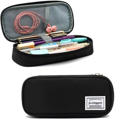 FUXINGYAO TASCHIA, BORSA DI TASCHIA MULTI-SLOT, TASCHIA PORTABILE, TASCHIA PER TASCHIA per ufficio (NERO)