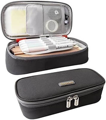 Homecube Cassa matita Capacità porta matita Cassa matite per trucco Borsa di stoffa Oxford Grandi articoli di carta