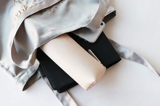 Borsa a matita Doraking Borsa a matita Borsa per matita Cosmetico trucco / carta Borsa borsa / borsa PU pelle piccola borsa Studenti carta