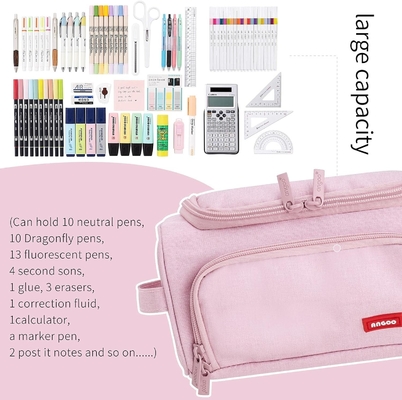 HVOMO BIG Capacity PENCIL CAUSE HIGH LARGE STORAGE BUSSA MARKER PEN CASE Viaggio SIMPLE BUSSA STATTERIA SCUOLA Collegio