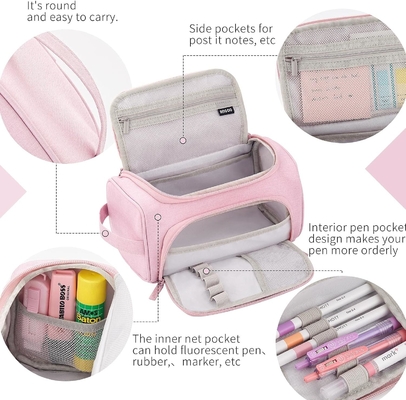 HVOMO BIG Capacity PENCIL CAUSE HIGH LARGE STORAGE BUSSA MARKER PEN CASE Viaggio SIMPLE BUSSA STATTERIA SCUOLA Collegio