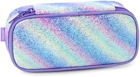 Mabasie Bambini Matita per Bambini e Ragazzi Soft Rainbow Pen Box Bag (Rainbow 1)