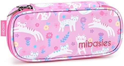 Mabasie Bambini Matita per Bambini e Ragazzi Soft Rainbow Pen Box Bag (Rainbow 1)
