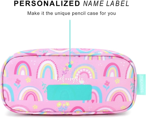 Mabasie Bambini Matita per Bambini e Ragazzi Soft Rainbow Pen Box Bag (Rainbow 1)