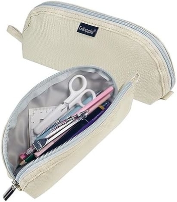 Gloppie Cute Pencil Case Kawaii Pencil Pouch Small Pencil Case Sacchetti di matita semplici con cerniera Cassa di bus Cassa di matita