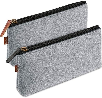 ProCase Sacchetto a matita Cassa a matita, Feltro Studenti Papeterie Borsa Borsa Zipper Per matite, matite, evidenziatori, Gel Pen, marcatori