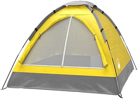Tenda a cupola per 2 persone ️ facile da impostare Rifugio con mosca della pioggia e borsa da porta per campeggio, spiaggia, backpacking, escursioni,