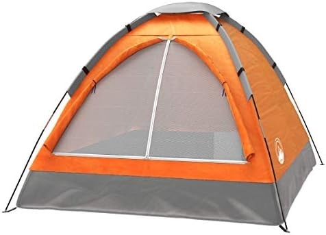 Tenda a cupola per 2 persone ️ facile da impostare Rifugio con mosca della pioggia e borsa da porta per campeggio, spiaggia, backpacking, escursioni,