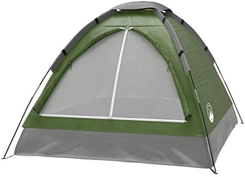 Tenda a cupola per 2 persone ️ facile da impostare Rifugio con mosca della pioggia e borsa da porta per campeggio, spiaggia, backpacking, escursioni,
