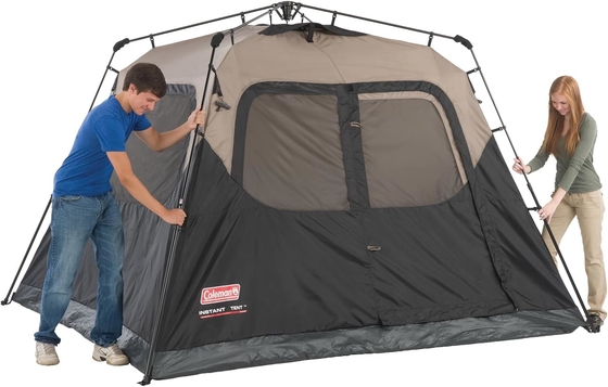 Tenda da campeggio Coleman con installazione istantanea, 4/6/8/10 Persone Tenda resistente alle intemperie con tecnologia WeatherTec, doppio spessore