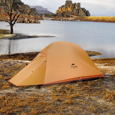 Naturehike Cloud-Up 1 persona tenda leggera backpacking tenda per un uomo, impermeabile ultraleggera tenda singola persona, fare