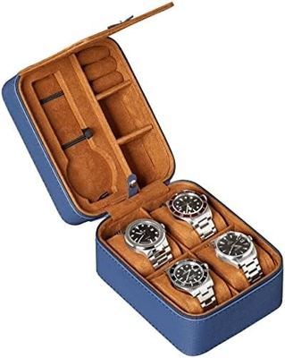 ROTHWELL 5 Watch Travel Case Storage Organizer per 5 orologi.