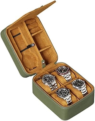 ROTHWELL 5 Watch Travel Case Storage Organizer per 5 orologi.