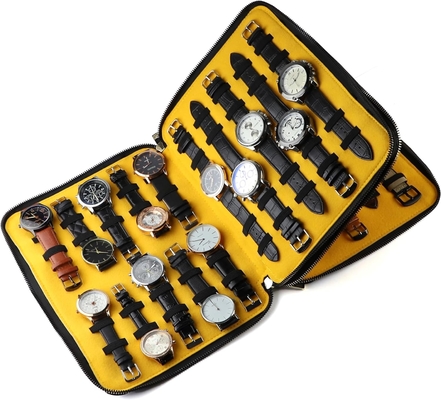 40 slot Big Case Bag Watch Band Storage Strap Organizer Doppio strato, orologio e cinturini Organizer per Apple