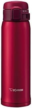 Zojirushi SM-SA60BA Tazza isolante al vuoto in acciaio inossidabile, 1 conteggio (confezione di 1), nero, 20 once