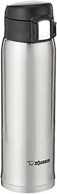 Zojirushi SM-SA60BA Tazza isolante al vuoto in acciaio inossidabile, 1 conteggio (confezione di 1), nero, 20 once