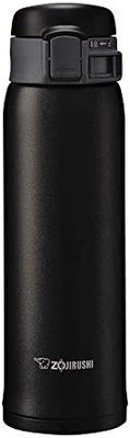 Zojirushi SM-SA60BA Tazza isolante al vuoto in acciaio inossidabile, 1 conteggio (confezione di 1), nero, 20 once