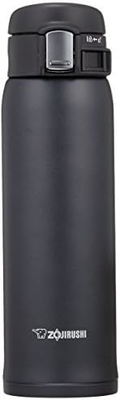 Zojirushi SM-SA60BA Tazza isolante al vuoto in acciaio inossidabile, 1 conteggio (confezione di 1), nero, 20 once