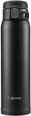 Zojirushi SM-SA60BA Tazza isolante al vuoto in acciaio inossidabile, 1 conteggio (confezione di 1), nero, 20 once