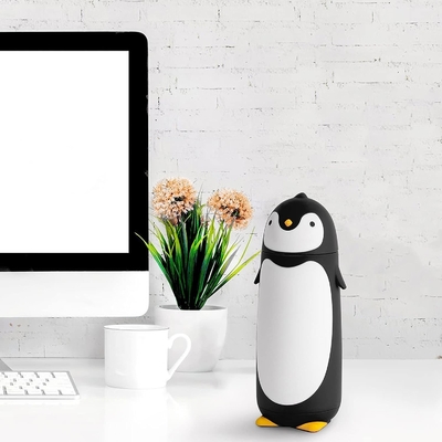 Pinguino Acciaio inossidabile Vasca isolante per viaggi Tazza di tè Bottiglia d'acqua Bottiglia di caffè