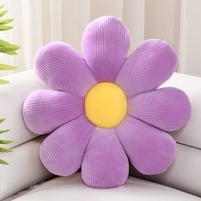 Pillone a fiori, Decorazione natalizia a forma di fiore, Pillone a pavimento a fiori, cuscino da sedere, Decorazione di stanza carina e di peluche