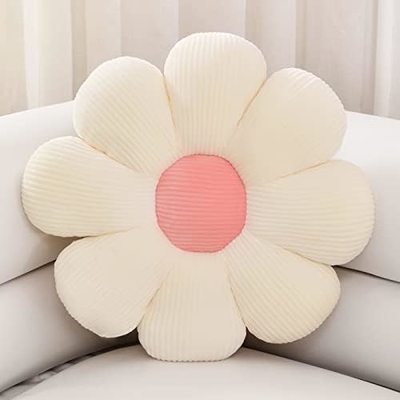 Pillone a fiori, Decorazione natalizia a forma di fiore, Pillone a pavimento a fiori, cuscino da sedere, Decorazione di stanza carina e di peluche