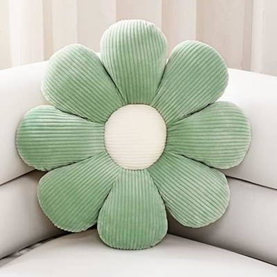Pillone a fiori, Decorazione natalizia a forma di fiore, Pillone a pavimento a fiori, cuscino da sedere, Decorazione di stanza carina e di peluche