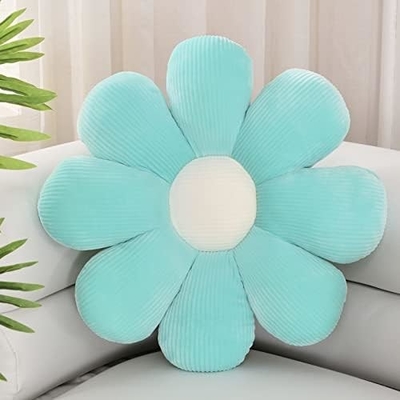Pillone a fiori, Decorazione natalizia a forma di fiore, Pillone a pavimento a fiori, cuscino da sedere, Decorazione di stanza carina e di peluche