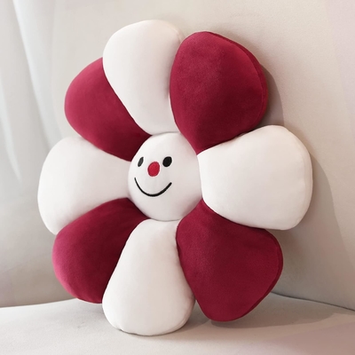 Pillone a fiori, Decorazione natalizia a forma di fiore, Pillone a pavimento a fiori, cuscino da sedere, Decorazione di stanza carina e di peluche