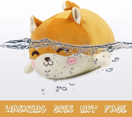 Shiba Inu Piumino cuscino Stuffed Animal Cute Piumino giocattolo Squishy Anime Corgi Piumino Fluffy Kawaii Soft Abbraccio cuscino