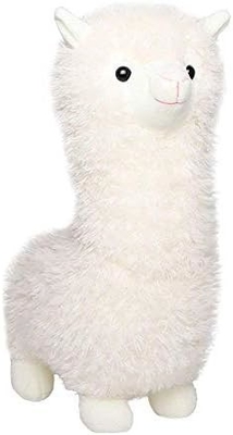 Giocattolo di lana di alpaca, alpaca animali di peluche grande 18 &quot;puppetto di peluche lanciare cuscino, morbido cuscino soffice super Natale San Valentino