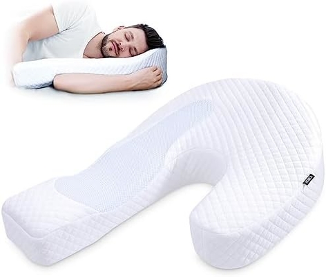 cuscino per dormiente laterale cuscino per corpo per adulti cuscino in schiuma di memoria con supporto a forma di U