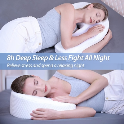 cuscino per dormiente laterale cuscino per corpo per adulti cuscino in schiuma di memoria con supporto a forma di U