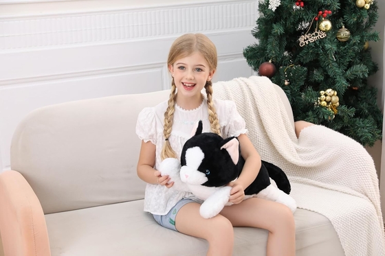 27 pollici gatto pesato animali di peluche, Cuddly pesato gatto cuscino di peluche gigante di peluche regalo ideale per adulti e bambini