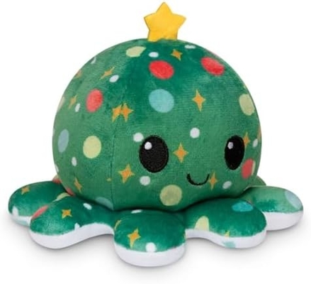 Turtle - l'originale polpo reversibile Plushie - amore + odio - simpatici animali pieni di sensi che mostrano il tuo